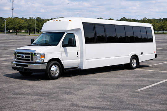 25-passenger minibus available for charter in Montgomery, TX